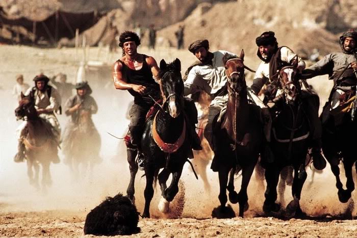 Rambo III and the game of Buzkashi