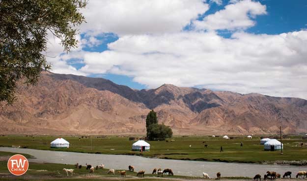 Alar Grasslands in Tashkurgan, Xinjiang