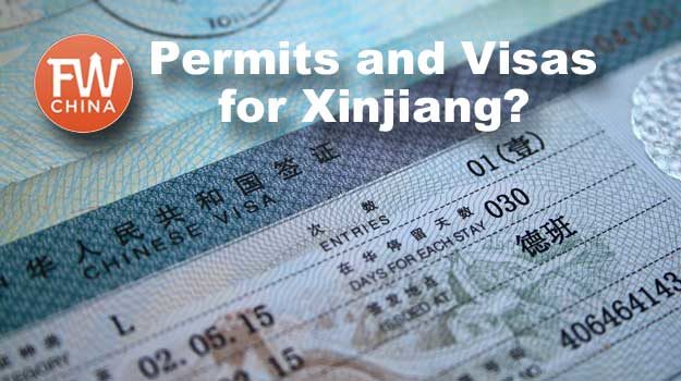 Is there a special permit or Chinese visa needed for Xinjiang?