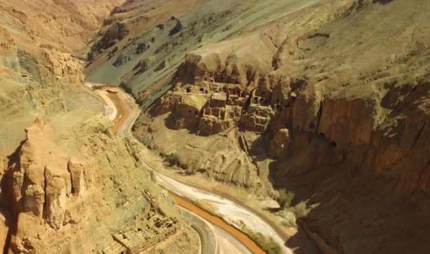 The restricted-access caves north of Tuyoq in Xinjiang