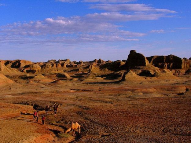 The famous Ghost City of Karamay in Xinjiang, China