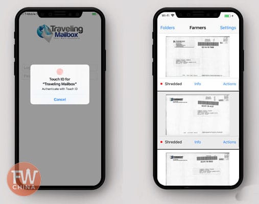 Virtual Address mobile app screenshot