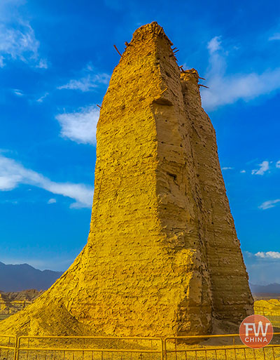 Kuqa Beacon Tower in Xinjiang